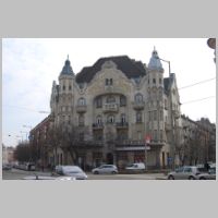 Gróf Palace in Szeged by Ferenc Raichle (1913), photo Chmee2 - Valtameri, Wikipedia.JPG